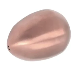 Äggkryddshaker i rostfritt stål Äggformad pepparshaker för utomhusgrill Restaurang Bankettfest Rose Gold