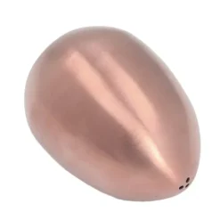 Äggkryddshaker i rostfritt stål Äggformad pepparshaker för utomhusgrill Restaurang Bankettfest Rose Gold