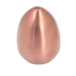 Äggkryddshaker i rostfritt stål Äggformad pepparshaker för utomhusgrill Restaurang Bankettfest Rose Gold
