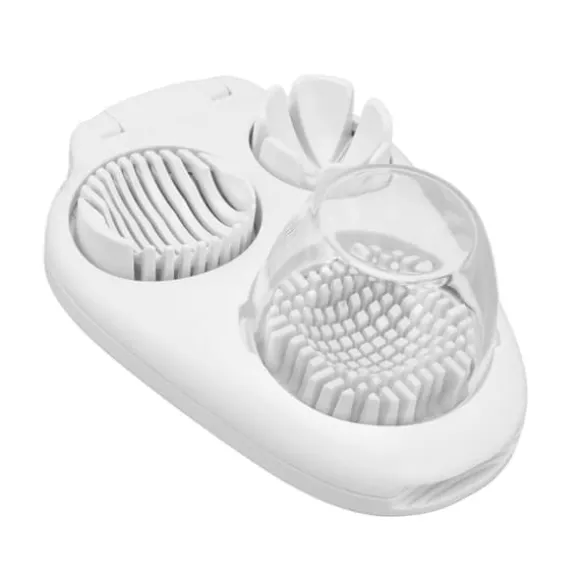 Äggskärare för hårdkokta ägg - 3 skivningslägen för sallad, smörgåsar och dekorationer