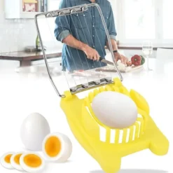 Äggskärare i rostfritt stål - Köksredskap för flera ändamål