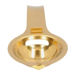 Äggulaseparator i rostfritt stål med långt handtag - köksredskap