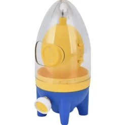 Ägguleblandare Manuell lätt bärbar handdragrep Golden Egg Maker Easy Egg Scrambler Shaker för matlagning