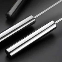 Äggvisp i rostfritt stål Halvautomatisk äggvisp Handskjut roterande vispmixer för blandning av mjölkskummare gräddtillverkning