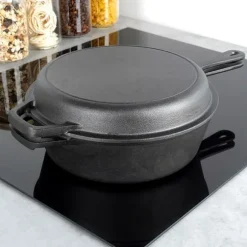 Gjutjärnsgryta med stekpanna CAST LINE 24 cm / 3,5 l