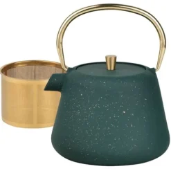 Gjutjärnstekanna, kaffebryggare, 1,0L, KINGHOFF KH-1933