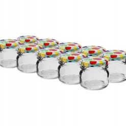 Glasburk med lock TO fi43 30ml - 10 st