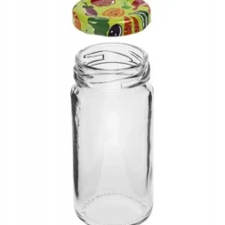 Glasburk med lock TO fi43 90ml - 6 st