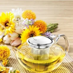 Glaskanna med teinfuser 1,55L WILMAX