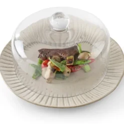 Glaskupol för att röka mat på tallrik - HENDI 199978