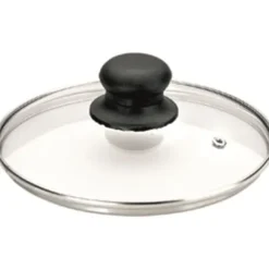 Glaslock - IBILI - 30 cm - Rostfritt kant - Bakelitknopp - Ångutsläppshål