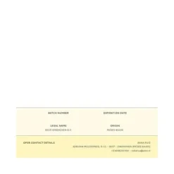 Glasok med lock, assorterade färger, 1,5l. Alpine