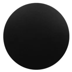 Glasunderlägg Svart Konstläder PU