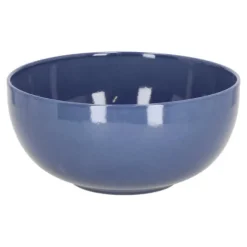 Gomera skål 25cm blå rund
