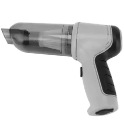 Grå sladdlös bildammsugare Handhållen Kraftfull hemdammsugare för dubbla ändamål Sladdlös handdammsugare