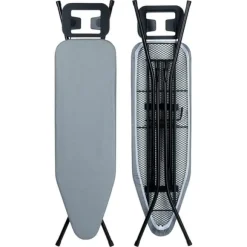 Grå strykbräda 130x34x87,5 cm