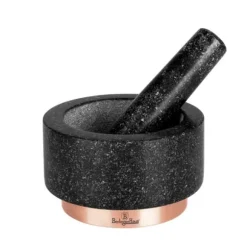 GRANITMORTEL BERLINGER HAUS BH-8608 Ø14cm SVART ROSA