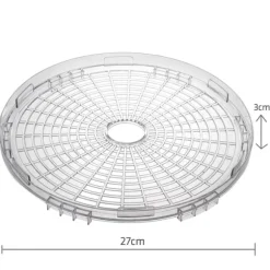 GreenBlue svamp-, grönsaks- och frukttork, 250W effekt, mycket tyst, 5 såll, GB195
