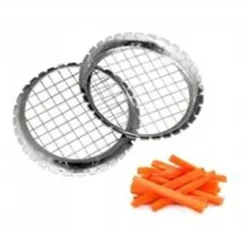 GRID fräs för kokta grönsaker och ägg. METALLSKIVARE FÖR SALLAD