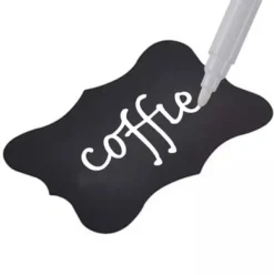 Griffeletiketter | Märkning av Burkar | 24st Etiketter + Penna