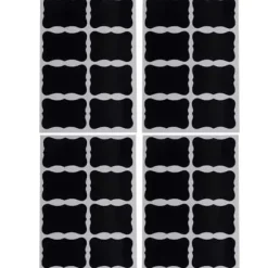 Griffeletiketter | Märkning av Burkar | 24st Etiketter + Penna