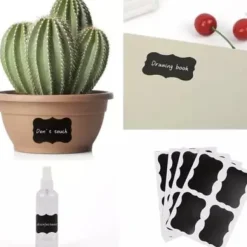 Griffeletiketter | Märkning av Burkar | 24st Etiketter + Penna