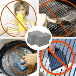 Grill Skursten BBQ Tegelrengöring Rengöringsblock Pimpsten