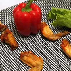 Grillnät/grillmatta Non-stick Svart 3-pack