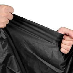 Grillskydd i 210D Oxford-Tyg - Svart (124x65x101cm)