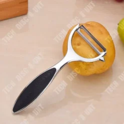 Grönsaks- och fruktgarnerare - TD® - Universell - Rostfritt stål - Svart - Multifunktionell