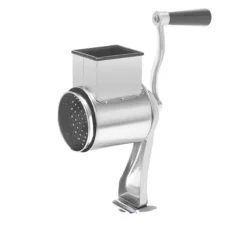 Grönsakshackare, Rostfritt Stålblad, 5 Utbytbara Blad, Sugkoppsbas, Ergonomiskt ABS-handtag, Säker Design