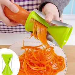 Grönsaksrivare Handhållen Spiral Grönsaksrivare Frukt Grönsaksrivare Multifunktion Spara Tid Kök Manuellt Rivverktyg