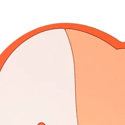 Grytmatta Värmebeständig Anti-halk Förtjockad Miljövänlig PVC Bänkskiva Hot Pad Mandarin