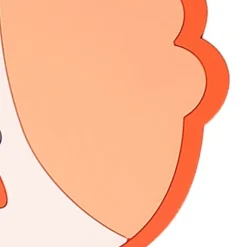 Grytmatta Värmebeständig Anti-halk Förtjockad Miljövänlig PVC Bänkskiva Hot Pad Mandarin