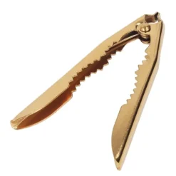 Guld Krabbknäckare Halkfri Robust Nötknäppare i Rostfritt Stål Kastanj Valnöt Öppnarklämma för Kök