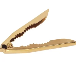 Guld Krabbknäckare Halkfri Robust Nötknäppare i Rostfritt Stål Kastanj Valnöt Öppnarklämma för Kök