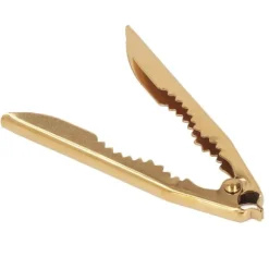 Guld Krabbknäckare Halkfri Robust Nötknäppare i Rostfritt Stål Kastanj Valnöt Öppnarklämma för Kök