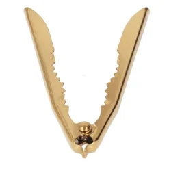 Guld Krabbknäckare Halkfri Robust Nötknäppare i Rostfritt Stål Kastanj Valnöt Öppnarklämma för Kök