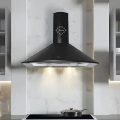 Gurari 046 Vägghängd fläkt 90 cm •1000m³/h•Luxe vägghängd fläkt från Gurari • 3 hastigheter •1000m³/h