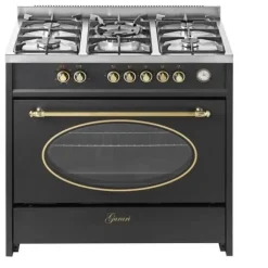 Gurari GCH E 914 BL R Inbyggd gasspis 90 cm, 121L, 8 funktioner, Range Cooker