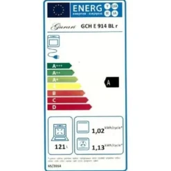 Gurari GCH E 914 BL R Inbyggd gasspis 90 cm, 121L, 8 funktioner, Range Cooker