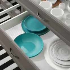 Halkfri lådmatta, transparent, 46x122 cm