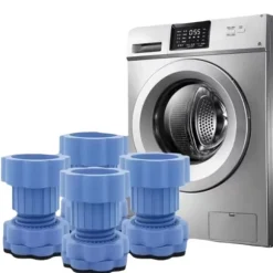 Halkfria Tvättmaskinsfötter, 4-pack