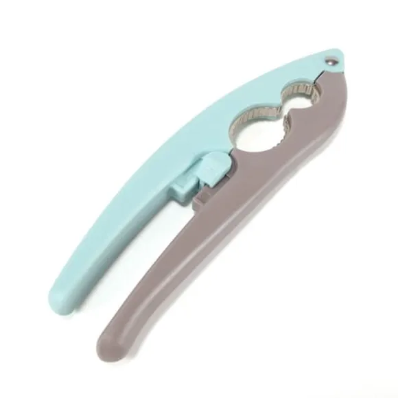 Halkfritt handtag Valnötsknäckare Kök Nötknäppare Sheller Clip Verktygsklämma för razilnötter Hasselnötter Mandlar