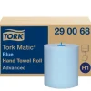Handduk TORK Adv H1 blå 6/fp