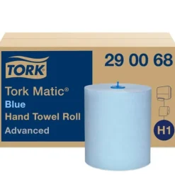 Handduk TORK Adv H1 blå 6/fp