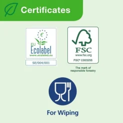 Handduk TORK Adv H1 blå 6/fp