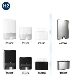 Handduk TORK Adv H2 Xpress 3780/fp