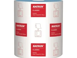 Handduksrulle Katrin Classic System M2 2-lagig 130 m Blå,6 rl/krt