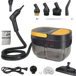 Handhållen Ångtvätt, Högtryck, Mångsidig,Gul, 220 V-a, EU-a